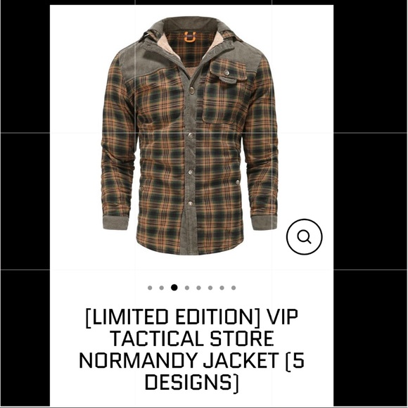 [LIMITED EDITION] VIP TACTICAL STORE NORMANDY JACKET - Picture 1 of 5